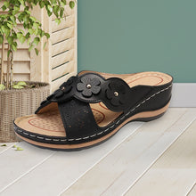 Afbeelding in Gallery-weergave laden, Sandalen met plateauzool in effen kleur