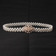 Afbeelding in Gallery-weergave laden, Elegante parel elastische taille ketting