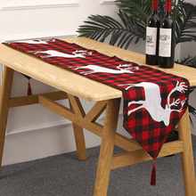 Afbeelding in Gallery-weergave laden, Kerstmis Handgemaakt Tafelkleed Decoratie