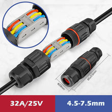Afbeelding in Gallery-weergave laden, Waterdichte elektrische draadconnector voor buiten