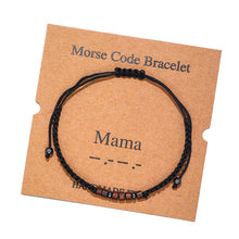 Afbeelding in Gallery-weergave laden, Morse code paar armband
