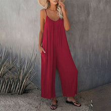 Afbeelding in Gallery-weergave laden, Loose Cami Stretchy Jumpsuit