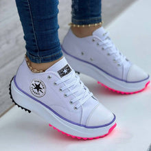 Afbeelding in Gallery-weergave laden, Canvas Schoenen Dames Mode Sneakers