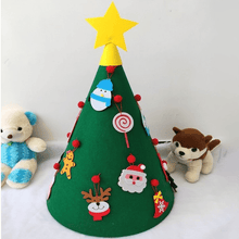 Afbeelding in Gallery-weergave laden, NIEUWE VERBETERDE DIY vilten kerstboom, een geweldig cadeau voor kinderen