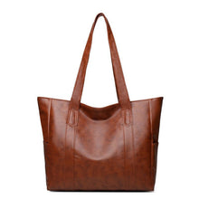 Afbeelding in Gallery-weergave laden, Eenvoudige schoudertas draagtas met grote capaciteit