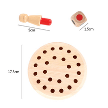 Afbeelding in Gallery-weergave laden, Houten Memory Match Stick Schaken
