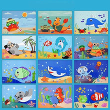 Afbeelding in Gallery-weergave laden, DIY handgemaakte dierenstickers voor kinderen