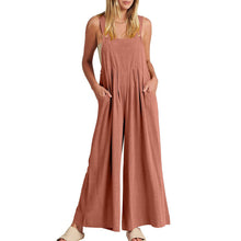 Afbeelding in Gallery-weergave laden, Women's Sleeveless Jumpsuit