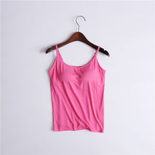 Afbeelding in Gallery-weergave laden, Tanktop met ingebouwde BH