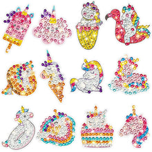 Afbeelding in Gallery-weergave laden, DIY kinderen gratis stok cartoon diamant schilderij