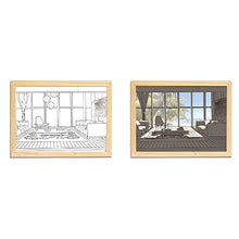 Afbeelding in Gallery-weergave laden, Verlichting Schilderij Decoratie