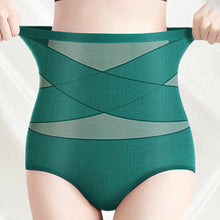 Afbeelding in Gallery-weergave laden, Zijden hoge taille cross-over bodyshaping slipje