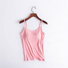 Afbeelding in Gallery-weergave laden, Tanktop met ingebouwde BH