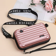 Afbeelding in Gallery-weergave laden, Crossbody-tas voor mini-koffers