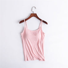 Afbeelding in Gallery-weergave laden, Tanktop met ingebouwde BH