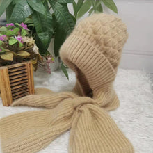 Afbeelding in Gallery-weergave laden, 🧶Geïntegreerde gehoorbescherming Winddichte pet-sjaal