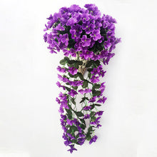 Afbeelding in Gallery-weergave laden, Levendige kunstmatige hangende orchideeƫn tros
