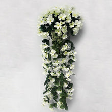 Afbeelding in Gallery-weergave laden, Levendige kunstmatige hangende orchideeƫn tros