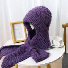 Afbeelding in Gallery-weergave laden, 🧶Geïntegreerde gehoorbescherming Winddichte pet-sjaal