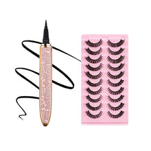 Afbeelding in Gallery-weergave laden, Zelfklevend Langdurig Eyeliner Wimperlijmpotlood