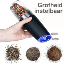 Afbeelding in Gallery-weergave laden, Automatische elektrische inductie zout- en pepermolen