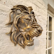 Afbeelding in Gallery-weergave laden, Lion Head Wall Mounted Art