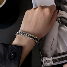 Afbeelding in Gallery-weergave laden, Cubaanse armband van titanium