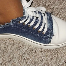 Afbeelding in Gallery-weergave laden, Denim canvas schoenen