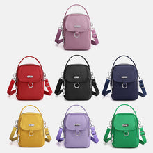 Afbeelding in Gallery-weergave laden, Lightweight Waterproof Multi-Pocket Crossbody Bag