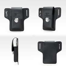 Afbeelding in Gallery-weergave laden, Telefoonholster voor herenriem Mobiele telefoonriempak kaart tas