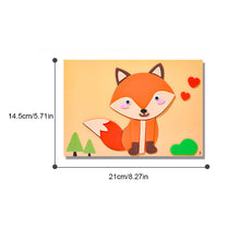 Afbeelding in Gallery-weergave laden, DIY handgemaakte dierenstickers voor kinderen