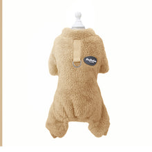 Afbeelding in Gallery-weergave laden, Fleece Huisdier Elastische Jumpsuit met Trekring