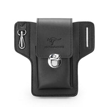 Afbeelding in Gallery-weergave laden, Telefoonholster voor herenriem Mobiele telefoonriempak kaart tas