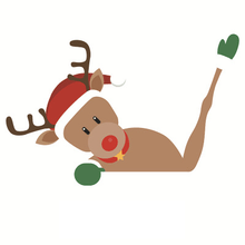 Afbeelding in Gallery-weergave laden, Kerst auto ruitenwisser stickers