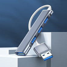 Afbeelding in Gallery-weergave laden, Hoge snelheid USB Type C HUB 4-poort