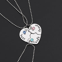 Afbeelding in Gallery-weergave laden, Gegraveerde puzzel vriendschap hanger kettingen set