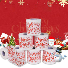 Afbeelding in Gallery-weergave laden, Rolpapier met kerstprint