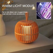 Afbeelding in Gallery-weergave laden, 2 in 1 geruisloze muggen verdelger lamp
