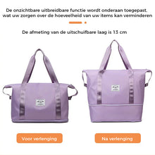 Afbeelding in Gallery-weergave laden, Dubbellaagse reistas met hoge capaciteit voor natte scheiding