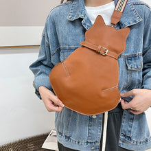 Afbeelding in Gallery-weergave laden, Cross body tas in de vorm van een kat