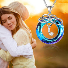 Afbeelding in Gallery-weergave laden, Love Eternity ketting en oorbellen