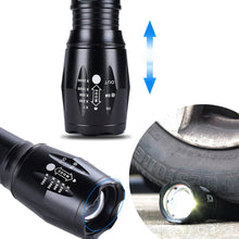 Afbeelding in Gallery-weergave laden, Aluminium zaklamp USB oplaadbare zaklamp