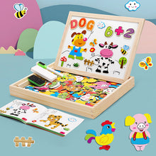 Afbeelding in Gallery-weergave laden, Magnetisch didactisch wit bord 2 in 1