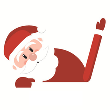 Afbeelding in Gallery-weergave laden, Kerst auto ruitenwisser stickers