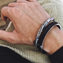 Afbeelding in Gallery-weergave laden, Paar Model Titanium Stalen Armband