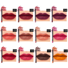 Afbeelding in Gallery-weergave laden, 12 kleuren lippenstift pen