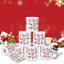 Afbeelding in Gallery-weergave laden, Rolpapier met kerstprint