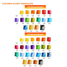 Afbeelding in Gallery-weergave laden, Solid Gouache Pigment Palette - laat je creativiteit spreken!