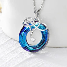 Afbeelding in Gallery-weergave laden, Love Eternity ketting en oorbellen