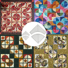 Afbeelding in Gallery-weergave laden, Snelle boogvormige Quilt Sjabloon Set